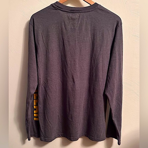 Men’s CAT Long Sleeve Work Shirt - Picture 2 of 7